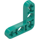 LEGO Donker turquoise Balk 3 x 3 x 0.5 Krom 90 graden L Shape (32056 / 59605)