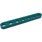 LEGO Donker turquoise Balk 7 x 0.5 Dun (32065 / 58486)