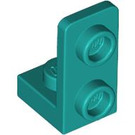 LEGO Donker Turquoise Beugel 1 x 1 met 1 x 2 Plaat Omhoog (73825)