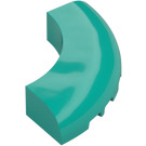 LEGO Turquoise Foncé Brique 5 x 5 Rond Pièce de monnaie (7033 / 24599)