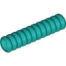 LEGO Donker turquoise Gegolfd Slang 3.2 cm (4 Noppen) (23394 / 50328)