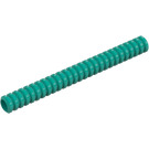 LEGO Dark Turquoise Corrugated Hose 7.2 cm (9 Studs) (23002 / 57721)