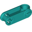LEGO Donker Turquoise Kruis Blok 1 x 3 met Steering Knobs (32068 / 60558)
