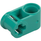 LEGO Turquoise Foncé Traverser Bloc 90° 1 x 2 (Essieu/Épingle) (6536 / 40146)