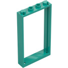 LEGO Turquoise Foncé Porte Cadre 1 x 4 x 6 (Simple face) (40289 / 60596)