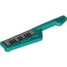 LEGO Dark Turquoise Keyboard Guitar with Keys Facing Inwards (76373)