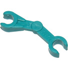 LEGO Donker turquoise Mechanisch Arm Krom (30377 / 49754)