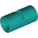 LEGO Dark Turquoise Pin Joiner Round with Slot (29219)
