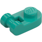 LEGO Dark Turquoise Plate 1 x 1 Round with Handle (26047)