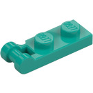 LEGO Dark Turquoise Plate 1 x 2 with End Bar Handle (60478)