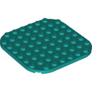LEGO Plate 8 x 8 Round with Rounded Corners (65140)