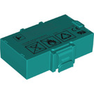 LEGO Dark Turquoise Rechargeable Battery (67704 / 100905)