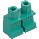 LEGO Donker turquoise Korte benen (41879 / 90380)