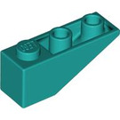 LEGO Donker Turquoise Helling 1 x 3 (25°) Omgekeerd (4287)