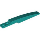 LEGO Dark Turquoise Slope 1 x 8 Curved with Plate 1 x 2 (13731 / 85970)