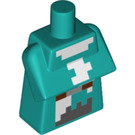 LEGO Dunkles Türkis Snow Villager Minifigure Torso  (73076)