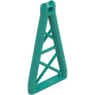 LEGO Donker turquoise Support 1 x 6 x 10 Draagbalk Driehoekig (64449)