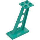 LEGO Dark Turquoise Support 2 x 4 x 5 Stanchion Inclined with Thick Supports (4476)