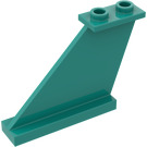 LEGO Donker Turquoise Staart 4 x 1 x 3 (2340)