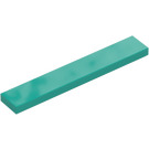 LEGO Dark Turquoise Tile 1 x 6 (6636)