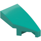 LEGO Dark Turquoise Wedge 1 x 2 Right (29119)