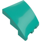 LEGO Dark Turquoise Wedge 2 x 3 Left (80177)