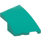 LEGO Dark Turquoise Wedge 2 x 3 Right (80178)