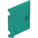 LEGO Turchese scuro Finestra 1 x 2 x 3 Shutter con Hinges e maniglia (60800 / 77092)