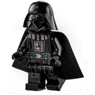 LEGO Darth Vader with White Head and Starched Cape with Printed Back Minifigure