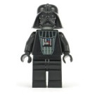 LEGO Darth Vader met Medium Stone Grijs Hoofd zonder Eyebrows zonder Cape Minifiguur