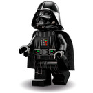 LEGO Darth Vader med hvid Hoved og Stretchable Kap med Printed Arme (Rynke panden) Minifigur