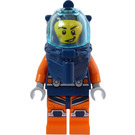 LEGO Deep Sea Diver с Каска - Мъжки Минифигурка