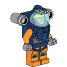 LEGO Deep Sea Diver jossa Kypärä jossa Ilma Tankit - Uros Minihahmo