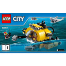 LEGO Deep Sea Helicopter Set 60093 Instructions