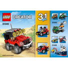 LEGO Desert Racers Set 31040 Instructions