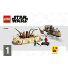 LEGO Desert Skiff & Sarlacc Pit 75396 Instructies