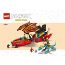 LEGO Destiny's Bounty - Race Against Time Set 71797 Instructions