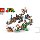 LEGO Diddy Kong's Mine Cart Ride Set 71425 Instructions
