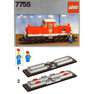 LEGO Diesel Heavy Shunting Locomotive Set 7755 Instructions