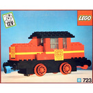 LEGO Diesel Locomotive con pegatina DB 723-2