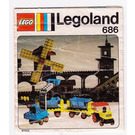 LEGO Digger en Tippers 686 Instructions