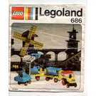 LEGO Digger and Tippers 686 Emballage