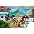 LEGO Dilophosaurus on the Loose 75934 Instructies