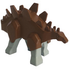 LEGO Dinosaurus Lichaam Stegosaurus met Light Grijs Poten (30463 / 30462)