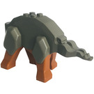 LEGO Dinosaurus Lichaam Triceratops met Dark Oranje Poten (30461 / 30462)
