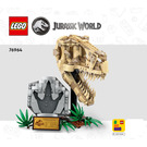 LEGO Dinosaur Fossils: T. rex Skull 76964 Byggeinstruksjoner