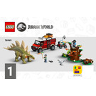 LEGO Dinosaur Missions: Stegosaurus Discovery Set 76965 Instructions