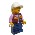 LEGO Dirt Bike Rider, Vrouwelijk (60387) Minifiguur