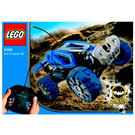 LEGO Dirt Crusher RC Set (Blue) 8369-2 Instructions