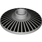 LEGO Dish 2 x 2 with Black Radial Stripes (72338)